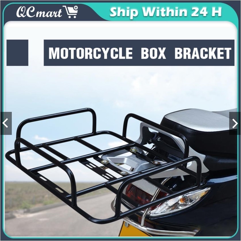 Takeaway box fixed iron frame support motorcycle food delivery takeaway ...