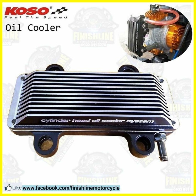 ♞Koso Oil Cooler Mio Sporty for 2V Yamaha Amore Fino Nouvo Shopee