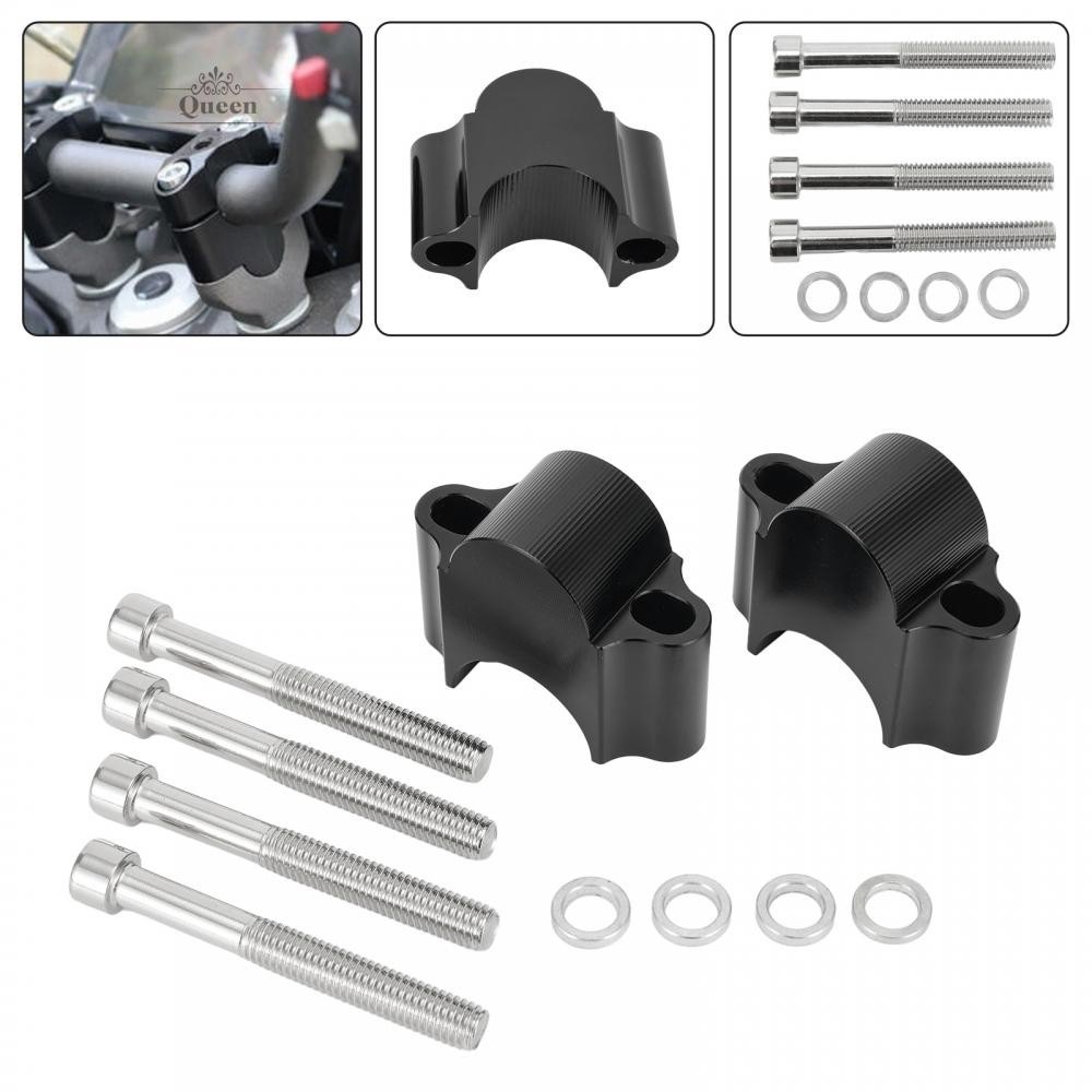 Black Handlebar Riser Adapter for For KAWASAKI Z900RS Improved Riding ...