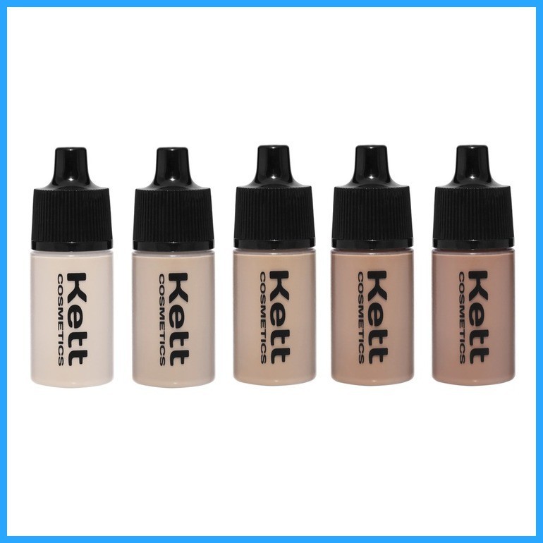 ¤ Kett Cosmetics Airbrush Foundation Set of 6ml 5 shades Shopee Philippines
