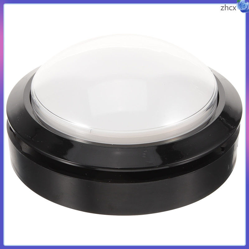 Plastic Game Button Replacement Large Talking Clock White for Visually