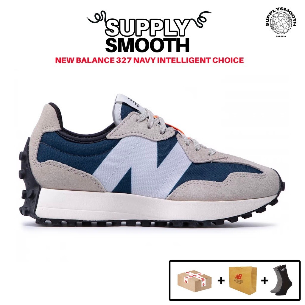 New Balance 327 Navy Intelligent Choice Shopee Philippines