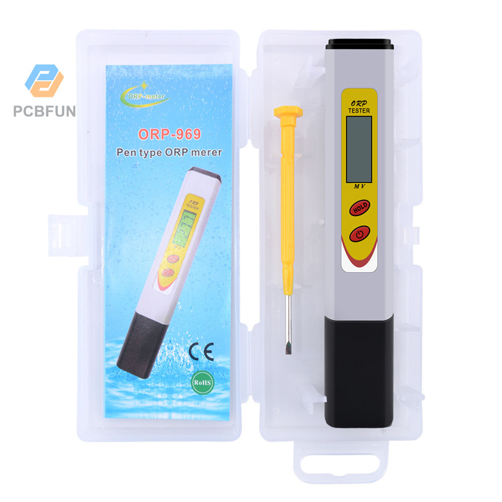 Pcbfun ORP-969 Redox Meter ORP Negative Potential Water Quality Tester ...