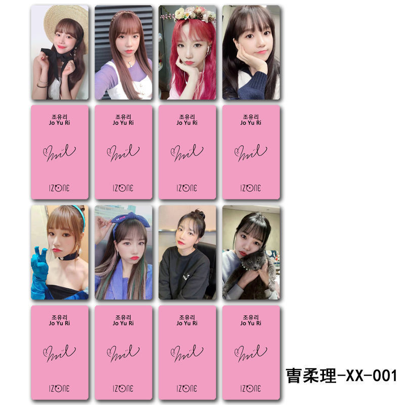 Celebrity Style Korean IZONE IZONE Merchandise Photocard Cheer Card ...