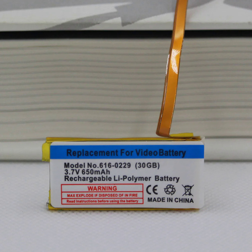 1 X 3000mAh Replacement SSD HD Upgrade Battery For Ipod 5th Gen Video 30gb Ipod 6th Gen Classic 80gb 120gb 7th Gen 160gb - 509