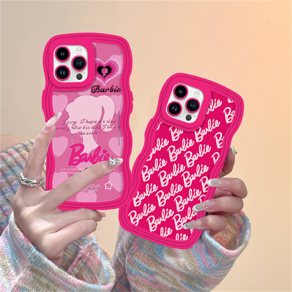 Pink Barbie Princess Case for iPhone 11 15 14 13 7Plus 12 Pro Max