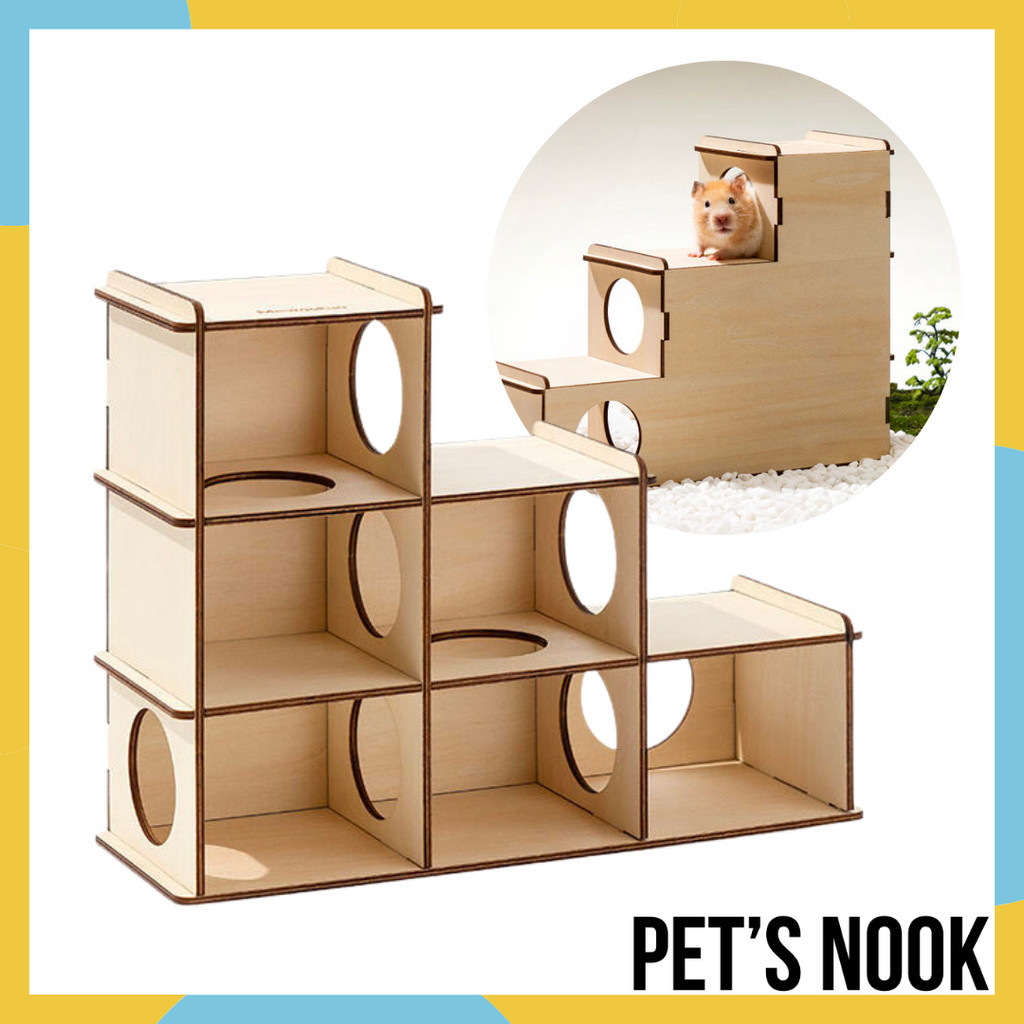 Multi Chamber Hamster Tube Tunnel Hideout by MewooFun | Shopee Philippines