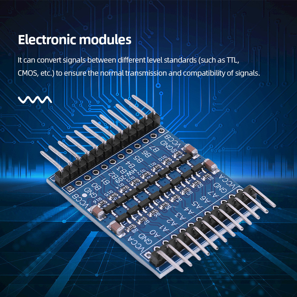 8 Channel Logic Level Converter 5V/3.3V Level Conversion Module for ...