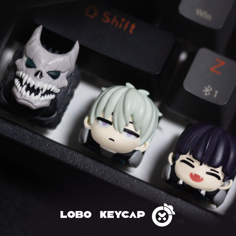 KAIJU NUMBER EIGHT Keycap Cute Cartoon MX Switch Mechanical Keyboard ...