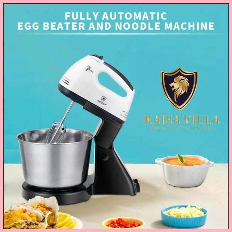 KAISAVILLA mixer for baking electric hand mixer with bowl stand mixer