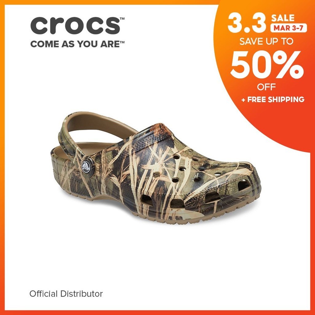 Crocs Classic Realtree Clogs 'Camouflage' (9)