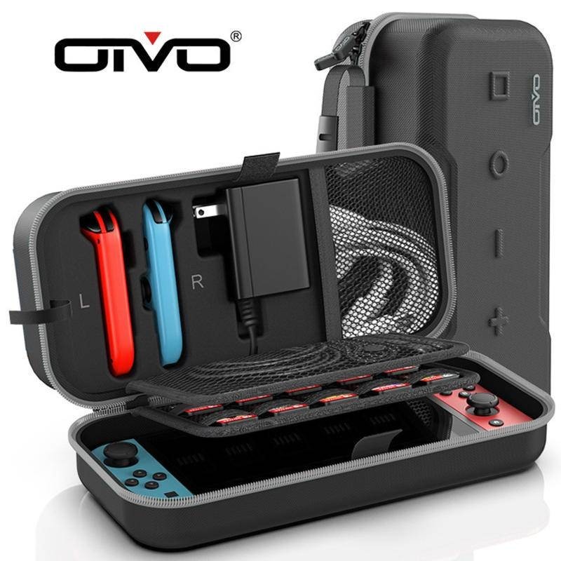 Case Nintendo Switch OLED Bag Waterproof Game Accessories Card Charger ...