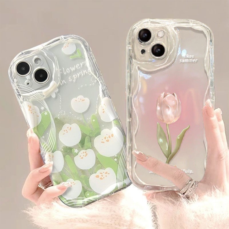 Ang kaso ng Tulip na mobile phone ay angkop para sa iPhone 11 12 13 14 ...
