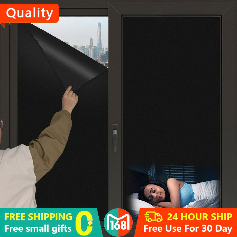 Window Total Blackout Privac Sticker Privacy Film Window Film 100% ...