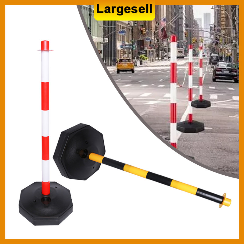 Traffic Safety Barrier Post with Filling Base / Traffic Crowd Control ...