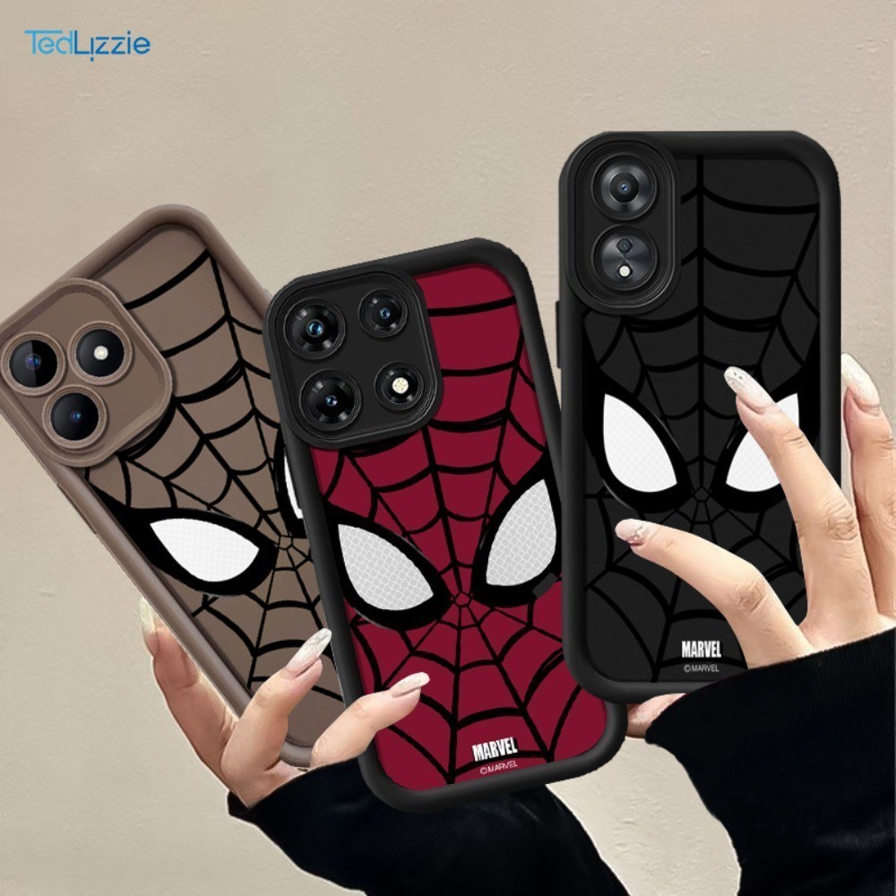 Spider-Man Eyes Case for Realme Note 50 C51 C53 C21Y C55 C15 C35 11 6i ...