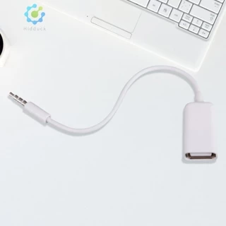 Cam Design USB To AUX Cable - Female USB 2.0 To 3.5mm Male Car Audio Adapter