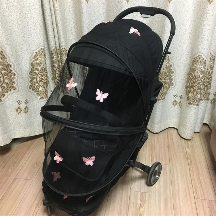 Full Infant Pram Cover Large Size Easy to Install for Outdoor Walks