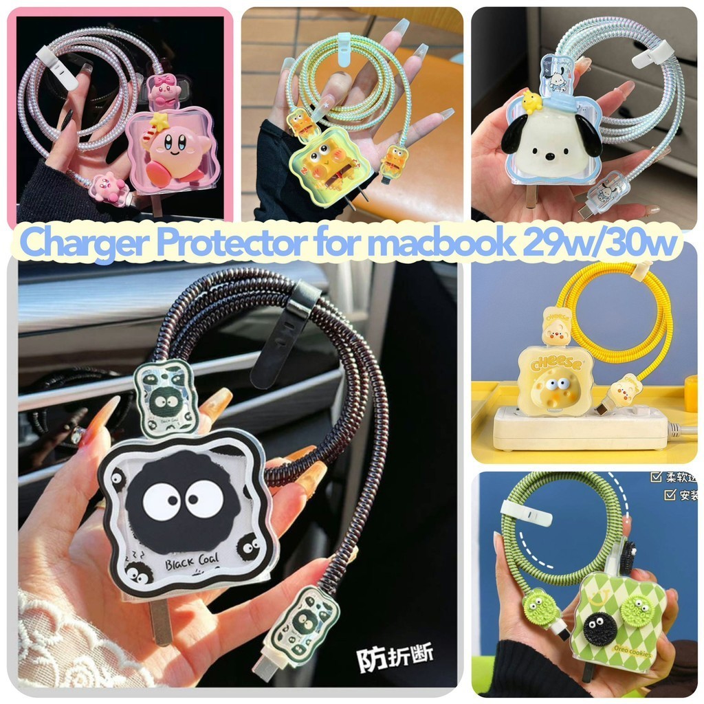 30W Charger Protector compatible for macbook air M3 A3113 charger