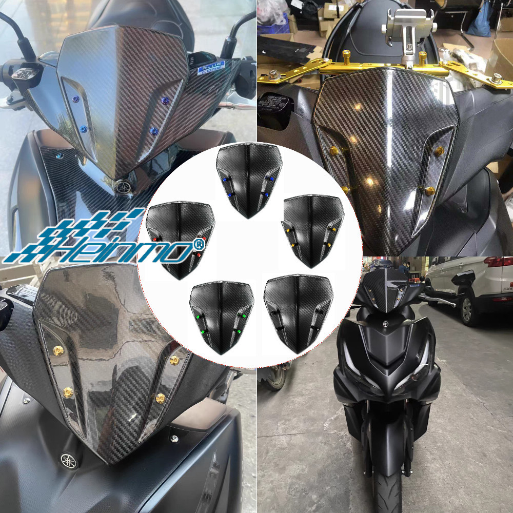 ABS Motorcycle Wind Protection Motorcycle Windshield Extender For ...