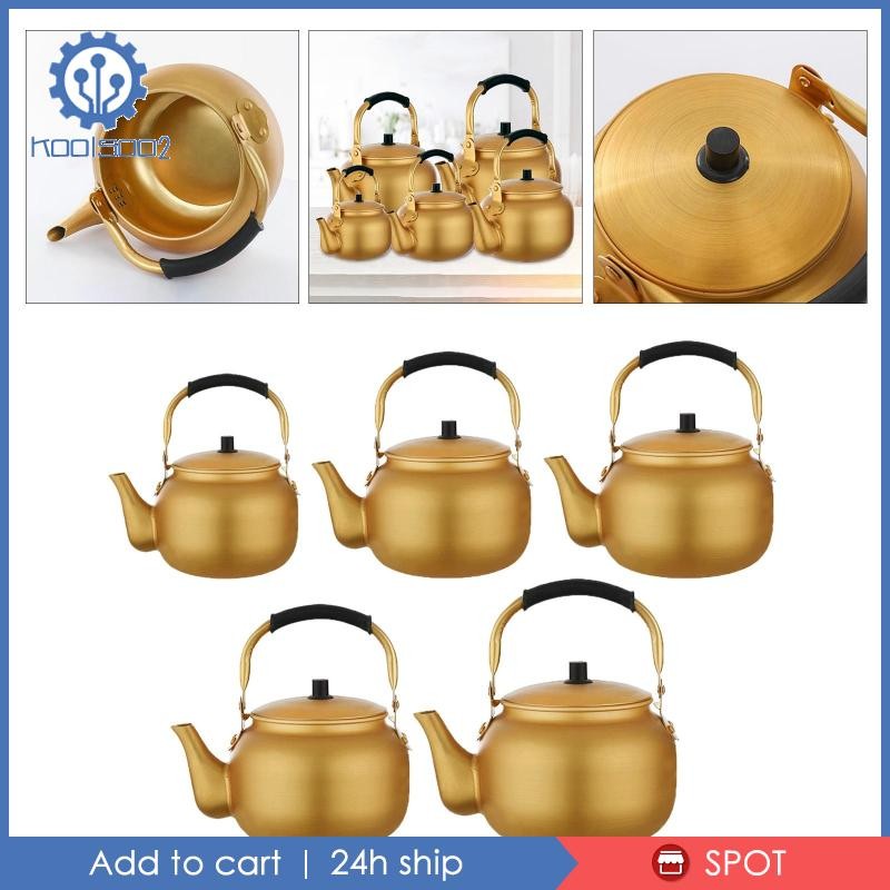 [Koolsoo2] Aluminum Gas Kettle Ergonomic Handle Tea Pot Coffee Pot ...
