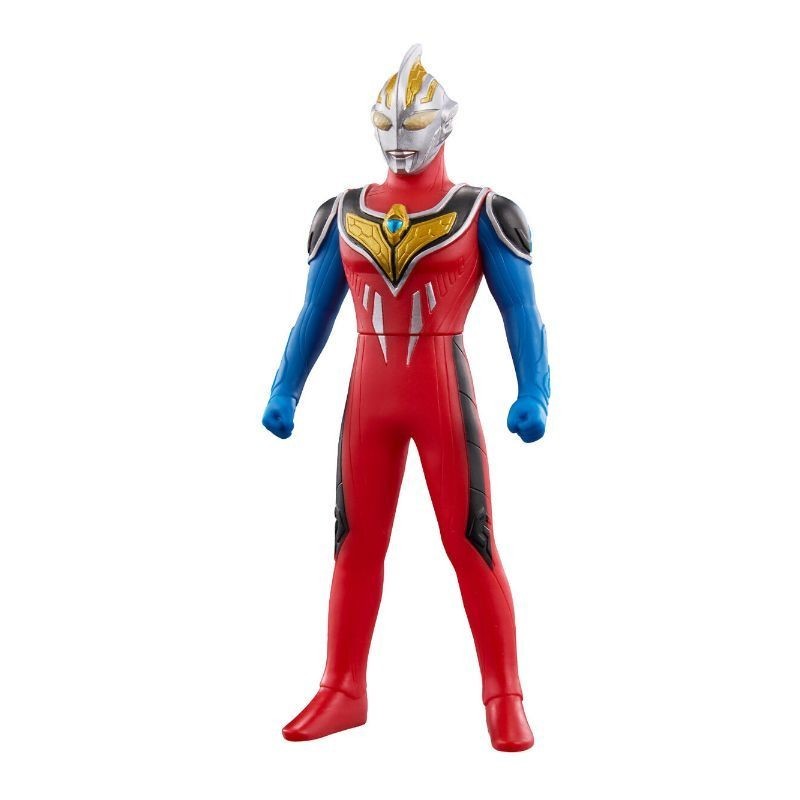 Bandai Ultraman Hero Soft Rubber 500 Series Gaia Ultraman SSV Type Doll ...