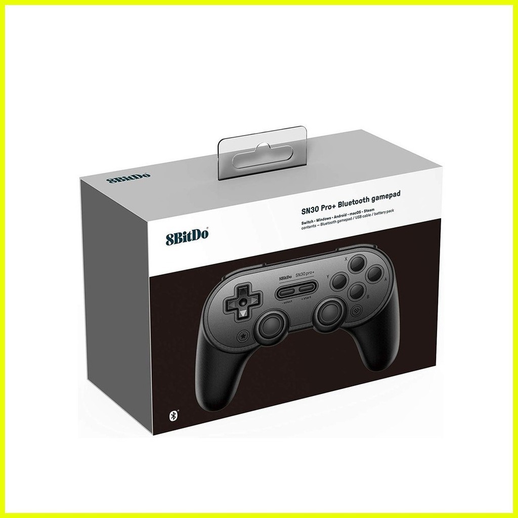 Manette 8BitDo M30 Tectoy Bluetooth + Support Pour Switch/PC/Android/Mac/Steam