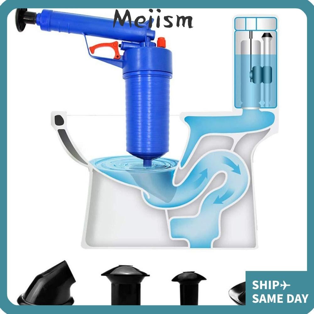 MEIISM Drain Blaster, Air Pump Sink Bath Air Plunger, Bathtub High