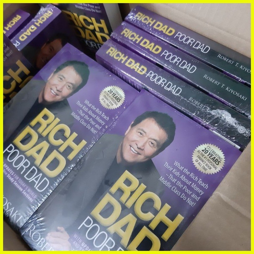 【hot Sale】 Rich Dad Poor Dad Updated 20th Anniversary Edition Cashflow