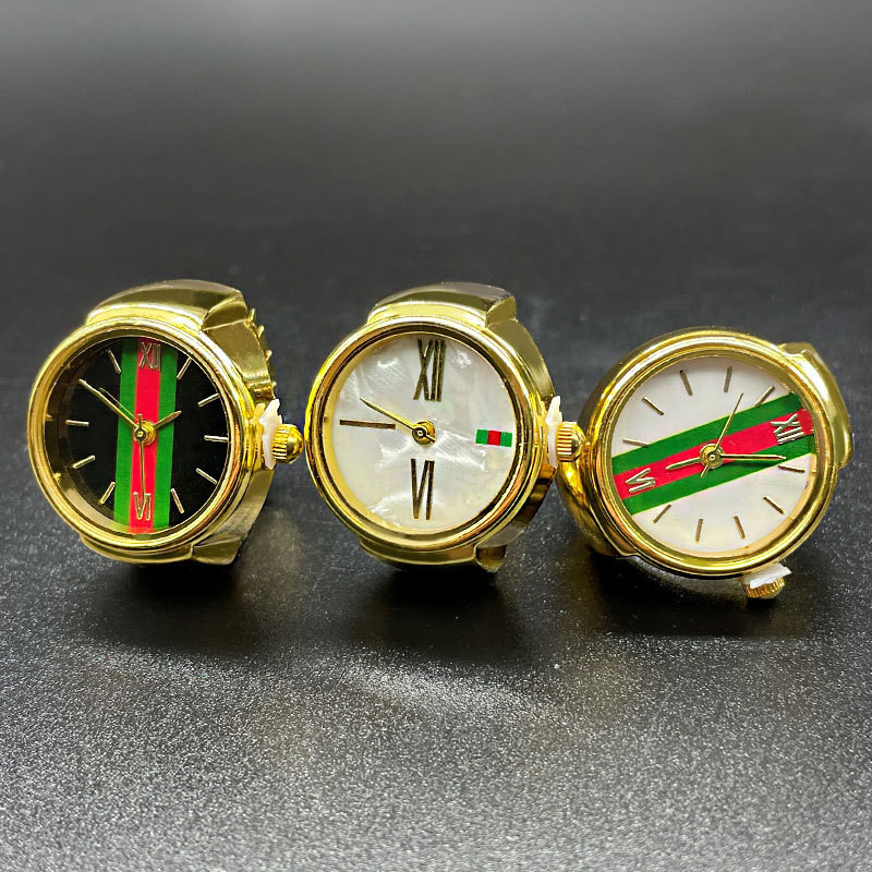 【Ring Watch】Turn the watch, Amazon popular mini watch, ring watch ...