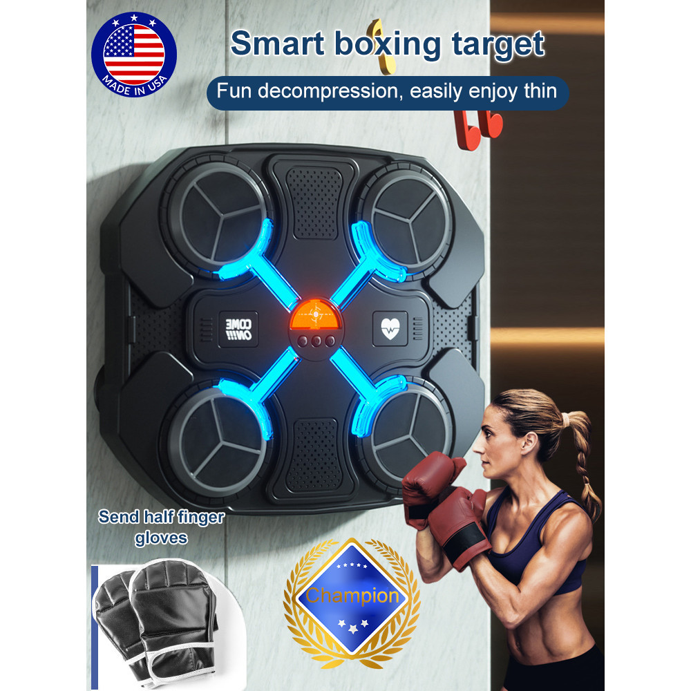 [Rebound shock absorption]Music Boxing Machine/New Smart Music Boxing ...