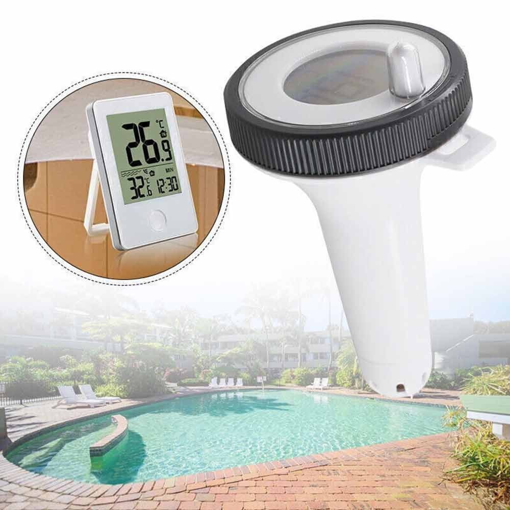 Wireless Pool Thermometer Meter Floating Outdoor Swimming Pool Pond ...