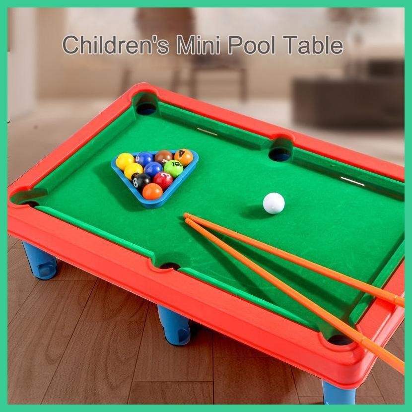 Miniature Pool Table Portable Billiards Table Pool Game Small Pool ...