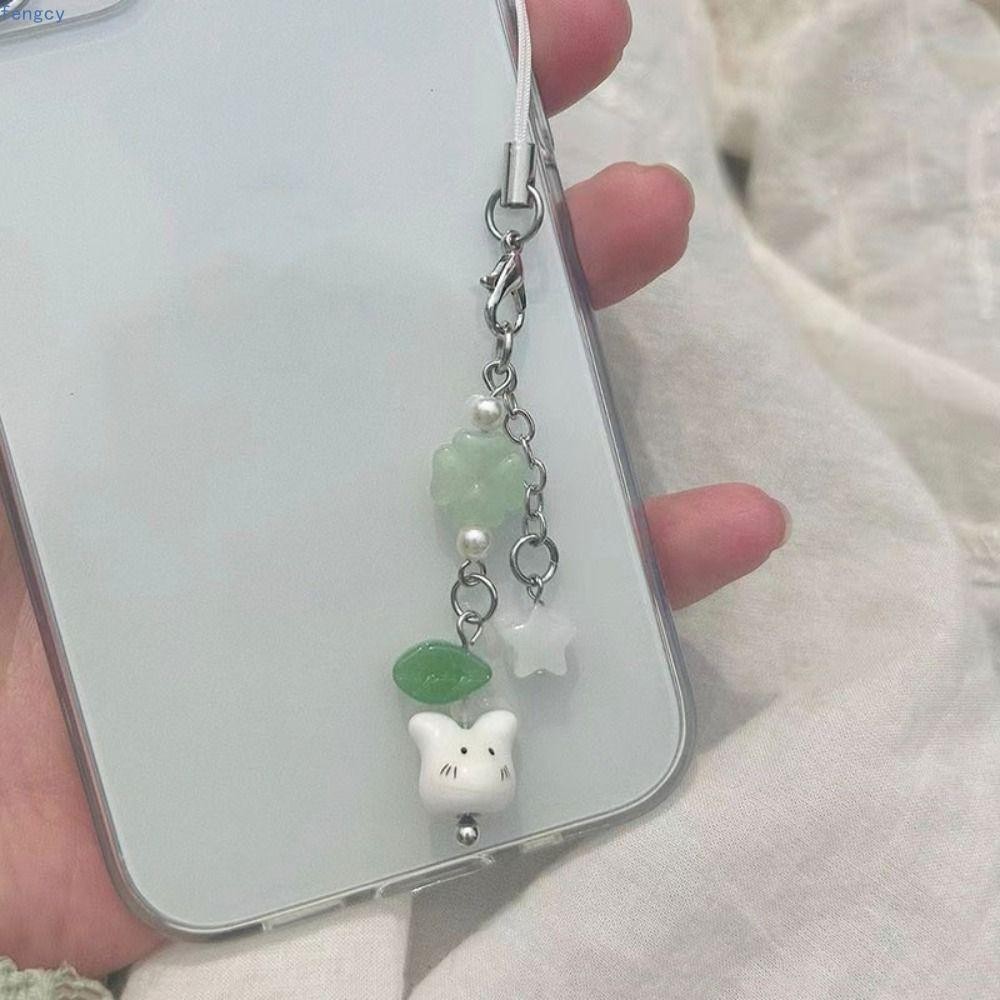 Porte-clés Perles Violet – Lapin Mignon, Rose, Accessoire De Sac