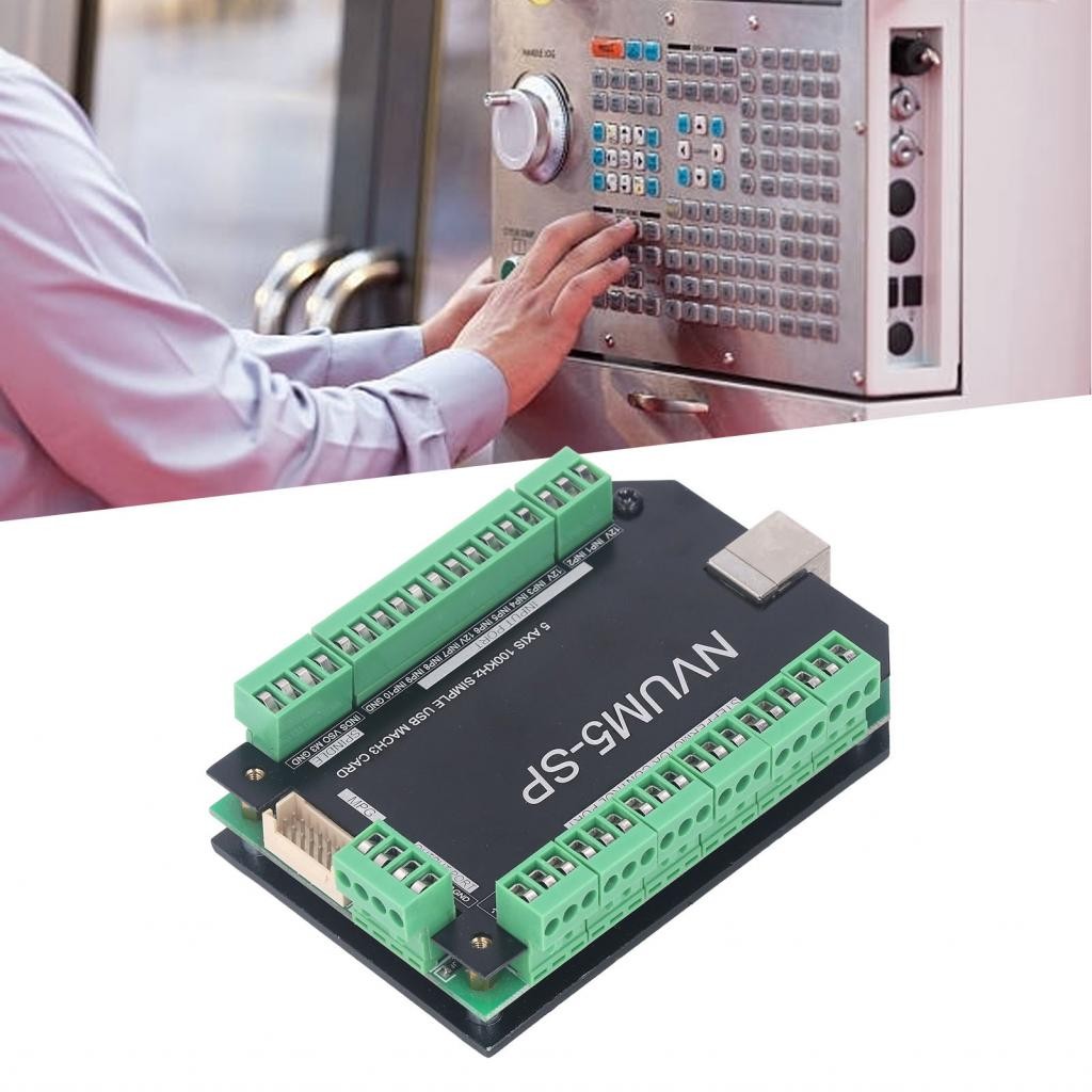 Iuxishop 5 Axis CNC Controller USB Aluminum Shell Control Panel for ...
