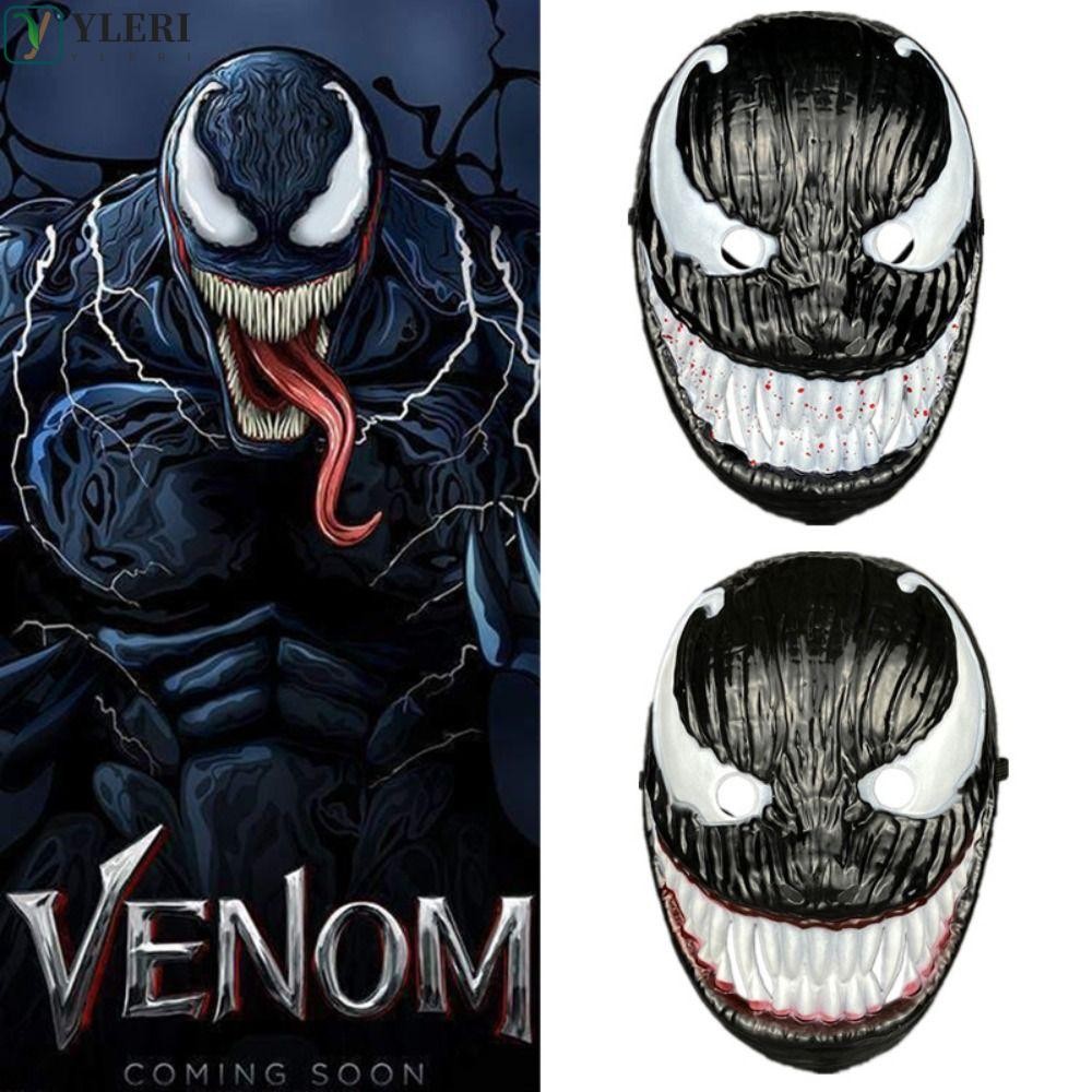 YLERI Venom Deadly Mask, Movie Anime Cosplay Masquerade, Gifts Plastic ...