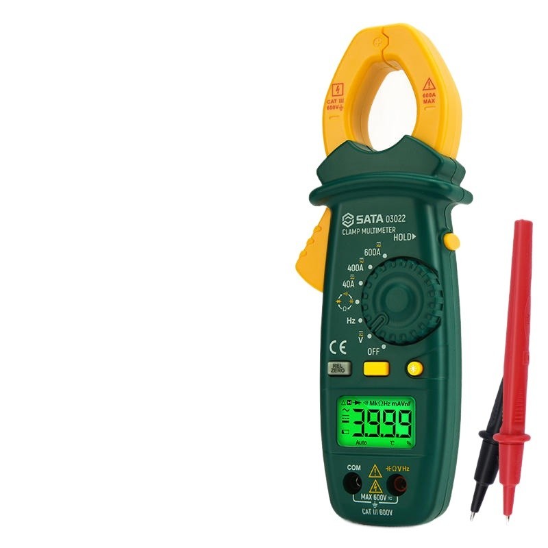 マ Shida clamp multimeter high-precision digital clamp meter small multi ...