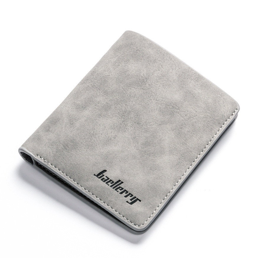 Baellerry retro matte 20% vertical student wallet fashion men's short ...