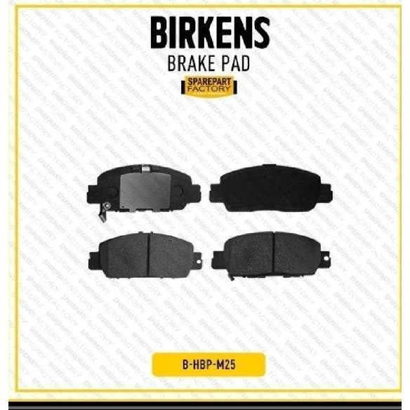 Brake Pad Canvas Front Brake Pad Honda BRV Gen 2 WRV Birkens 2022 2023