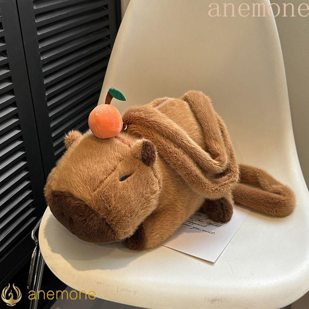 Capybara Bag Plush Backpack With Capybara Straps | Moda de Mujer