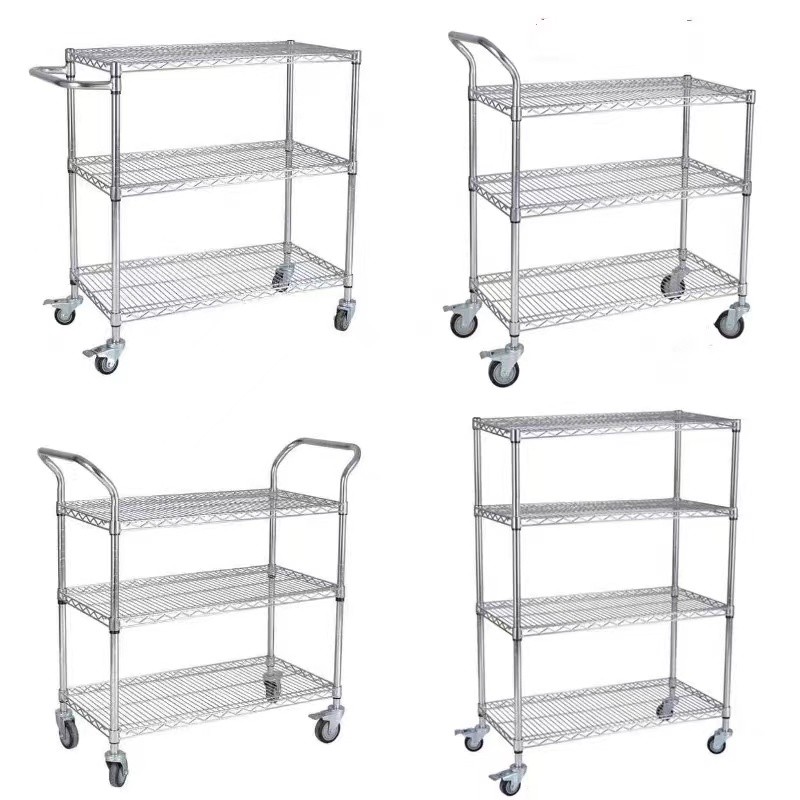 Multi-layer Anti-static Turnover Ultra-lightweight Small Cart Mobile ...