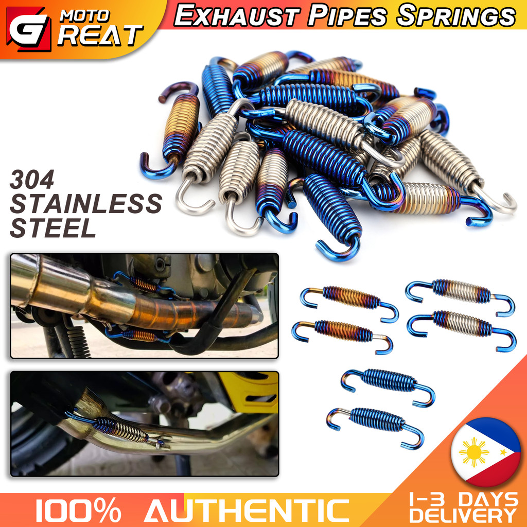 Exhaust Middle Pipes Springs for Motorcycle Muffler Silencer Spring ...