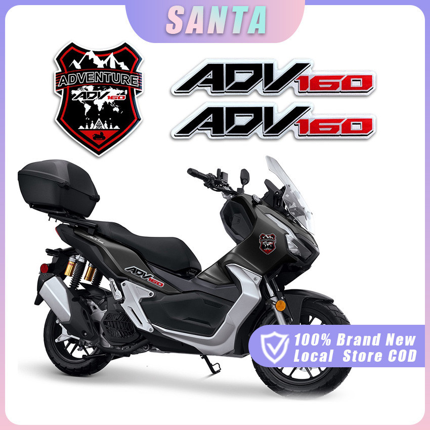 3D Honda ADV 160 Sticker Motorcycle Adventure Rider Decals Fuel Tank ...