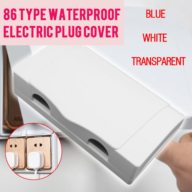 Socket Protection Case Waterproof Switch Clear Dust Cover Socket Box ...