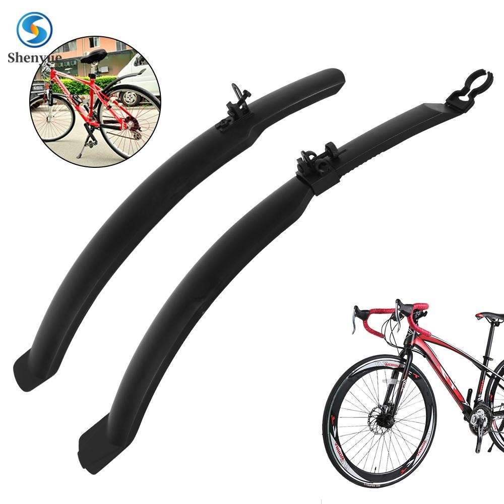 2pcs Mountain Bike Fender Front and Rear Bike Mudguard Set Road Bike