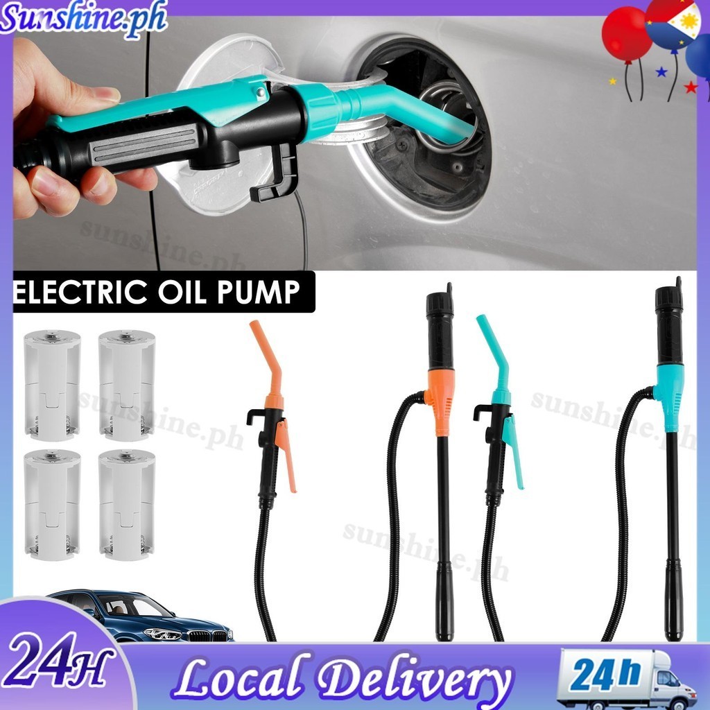 Portable Battery Powered Fuel Transfer Pump Auto Stop Liquid Transfer Pump Diesel Petrol