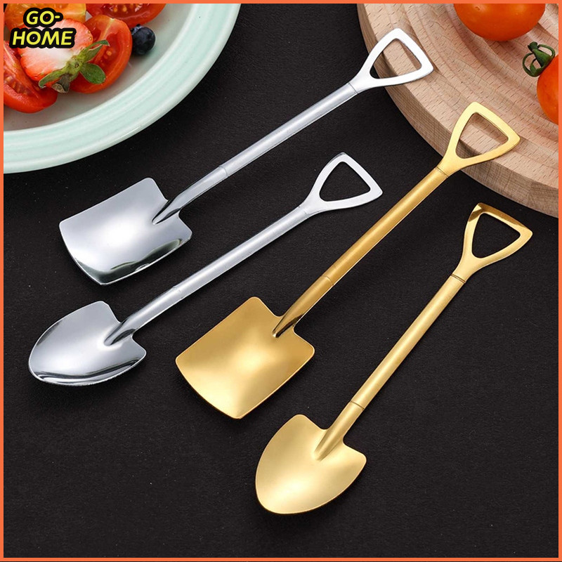 【GO⚡】Thickening Stainless Steel Shovel Spoon Home Creative Watermelon ...