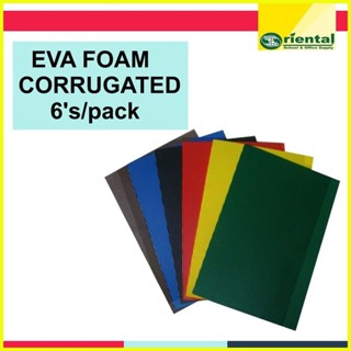 100 Pack EVA Foam Sheets, 5.5 x 8.5 Inch, Assorted Colors (20 Colors), 2mm  Thick, by Better Office Products, for Arts and Crafts, 100 Sheets