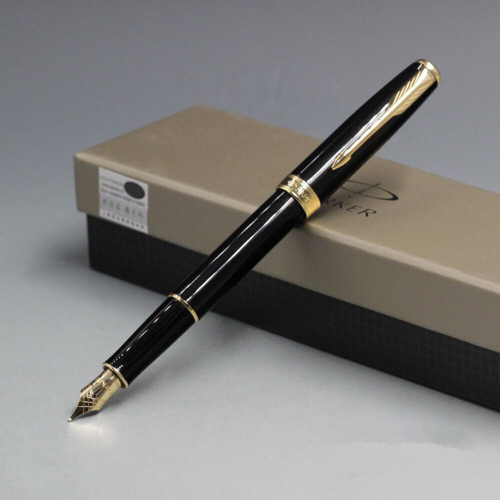 Parker Sonnet Series Rollerball Pen – 0.5mm Fine Nib Stainless Steel – You Pick Color
