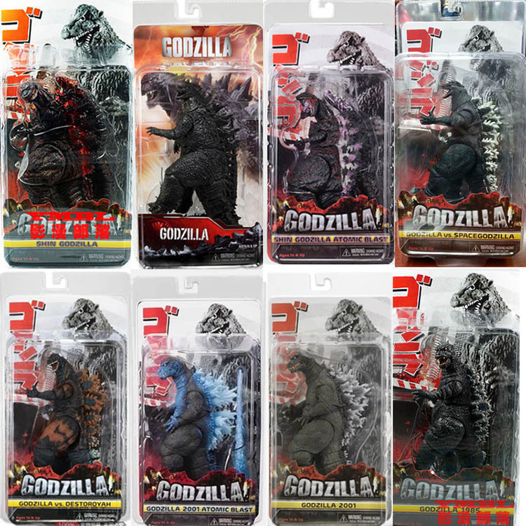 Ready Stock NECA2016 Movie Version Godzilla 2 Monster Godzilla Figure ...